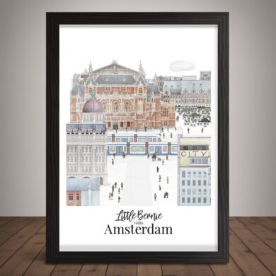 Framed Print: Leidse Square