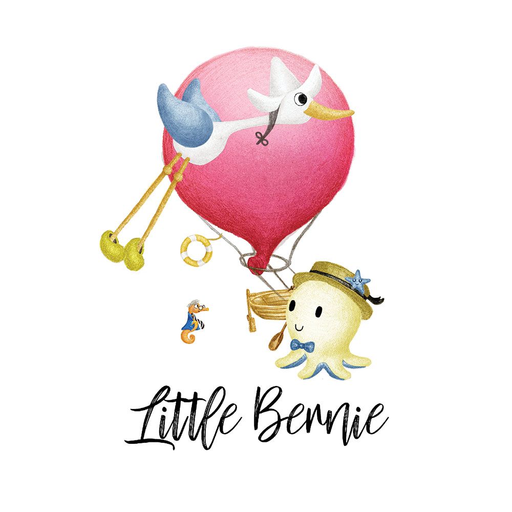Shop-_0029_Little Bernie Framed Print The original
