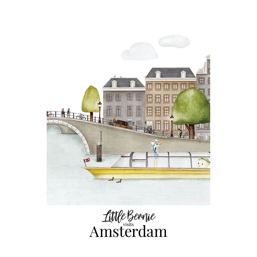 Shop-_0030_Little Bernie Framed Print The canals